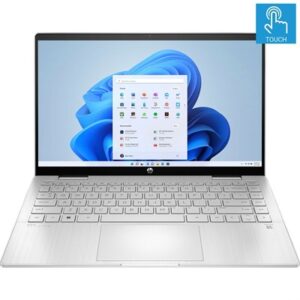 HP Pavilion x360 14-EK0033DX 2-in-1 Laptop - Intel Core i5-1235U/i7-1255U, 8GB/16GB DDR4 512GB SSD Intel Graphics Fingerprint Reader 14" FHD IPS Touchscreen Backlit KB Windows 11 | Natural Silver