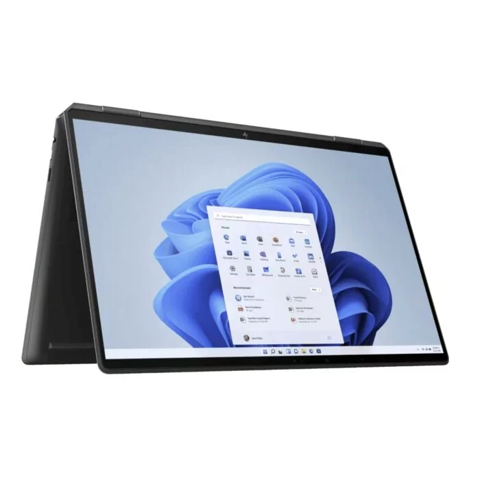 HP Spectre x360 14 EF0044TU - Alder Lake - 12th Gen Core i7 QuadCore Processor 16GB 512GB SSD Intel Iris Xe Graphics 13.5 3K OLED 100% DCI P3 Touchscreen Convertible Display B&O Play Backlit KB FP Reader W11 (NightFall Black, Open Box) - Image 4