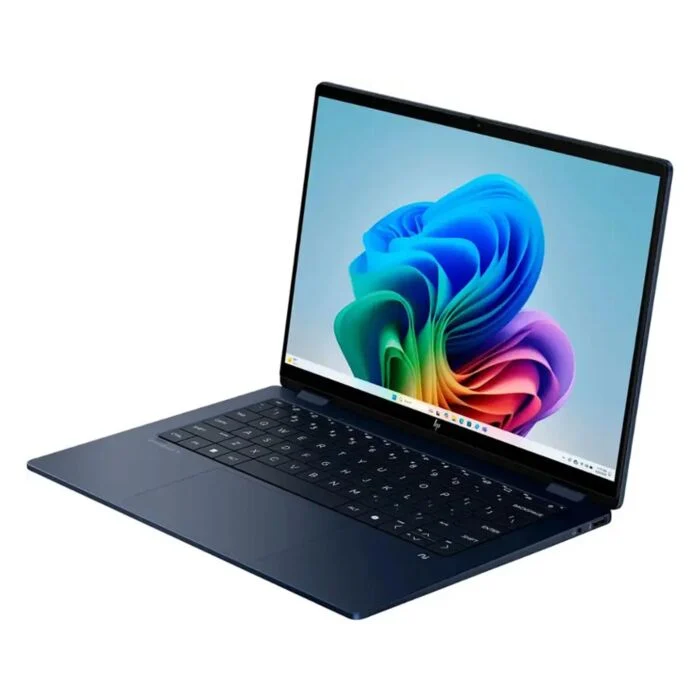 HP OmniBook X Flip 14 FM0023dx 2 in 1 Laptop - Intel Core Ultra 7 256V 8-Core Processor 16-GB 1-TB SSD 8-GB Intel Arc 140-V Graphics 14" 2K 1200p IPS x360 Touchscreen Convertible Display PolyStudio DTS:X Ultra Audio Backlit KB W11 (Atmospheric Blue, NEW) - Image 2