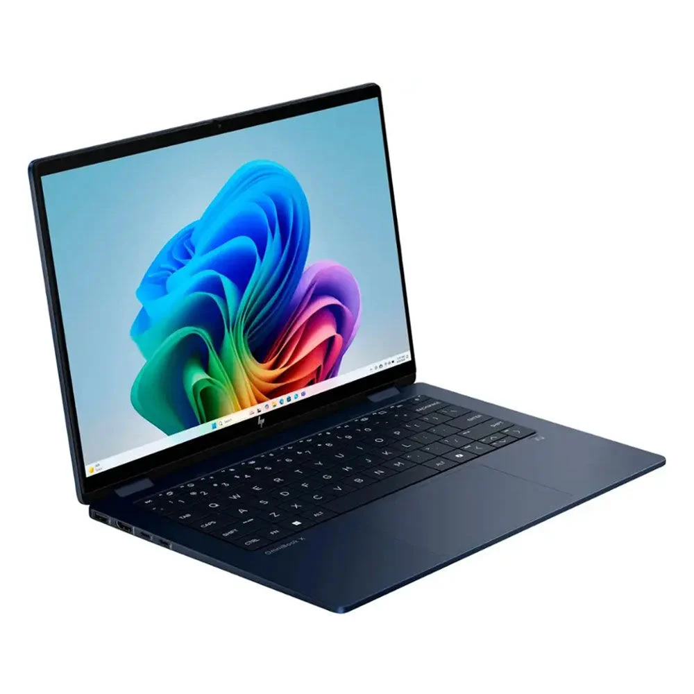 HP OmniBook X Flip 14 FM0023dx 2 in 1 Laptop - Intel Core Ultra 7 256V 8-Core Processor 16-GB 1-TB SSD 8-GB Intel Arc 140-V Graphics 14" 2K 1200p IPS x360 Touchscreen Convertible Display PolyStudio DTS:X Ultra Audio Backlit KB W11 (Atmospheric Blue, NEW) - Image 3