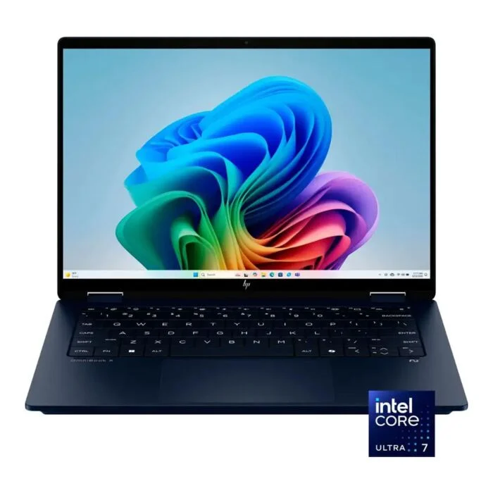 HP OmniBook X Flip 14 FM0023dx 2 in 1 Laptop - Intel Core Ultra 7 256V 8-Core Processor 16-GB 1-TB SSD 8-GB Intel Arc 140-V Graphics 14" 2K 1200p IPS x360 Touchscreen Convertible Display PolyStudio DTS:X Ultra Audio Backlit KB W11 (Atmospheric Blue, NEW) - Image 4